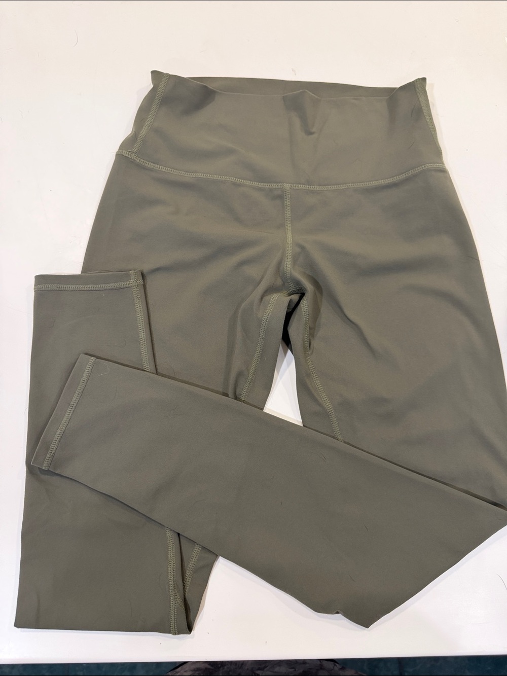 lululemon athletica Olive Green High-Rise Leggings
